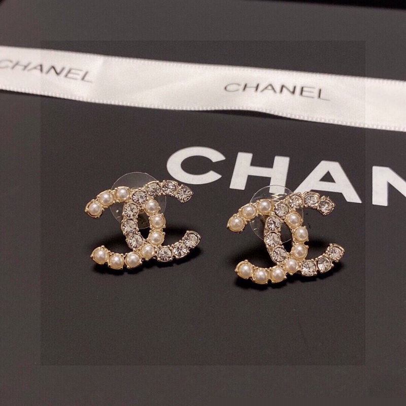 Ch*el earrings